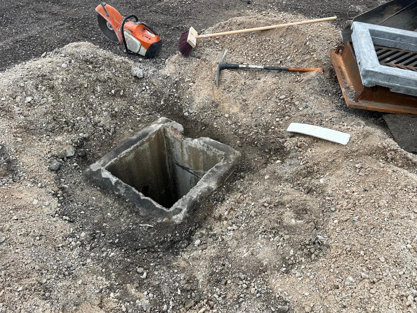 Catch basin inspection